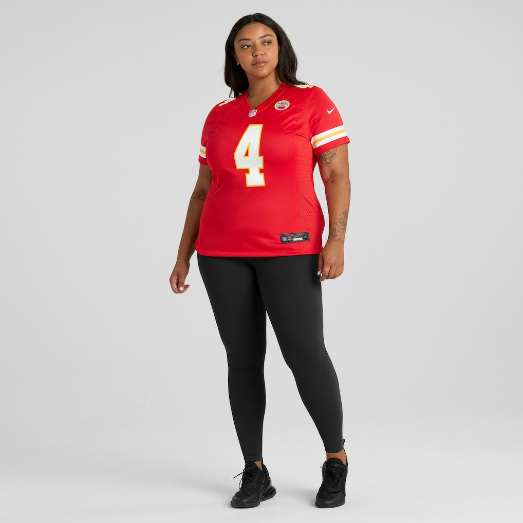 Rashee Rice  Women's Game Jersey - Kansas City Chiefs Jerseys