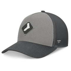 Gray/Graphite Chicago White Sox Fanatics A-Frame Trucker Adjustable Hat