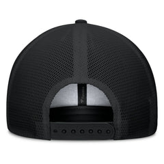 Black New York Yankees Fanatics Team Patch A-Frame Trucker Snapback Hat