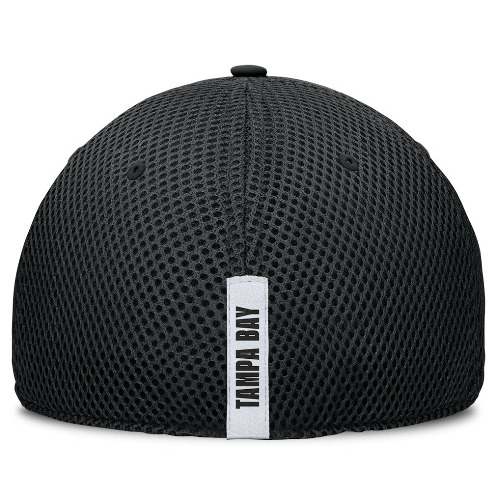 Black Tampa Bay Rays Fanatics Spacer Mesh Flex Hat