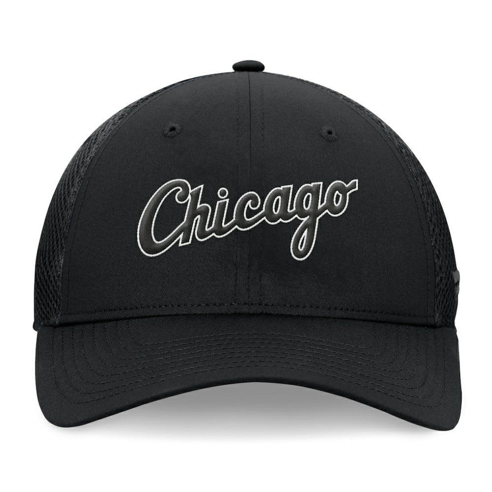Black Chicago White Sox Fanatics Spacer Mesh Flex Hat