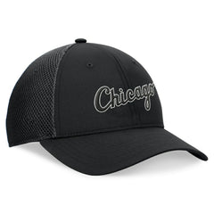 Black Chicago White Sox Fanatics Spacer Mesh Flex Hat
