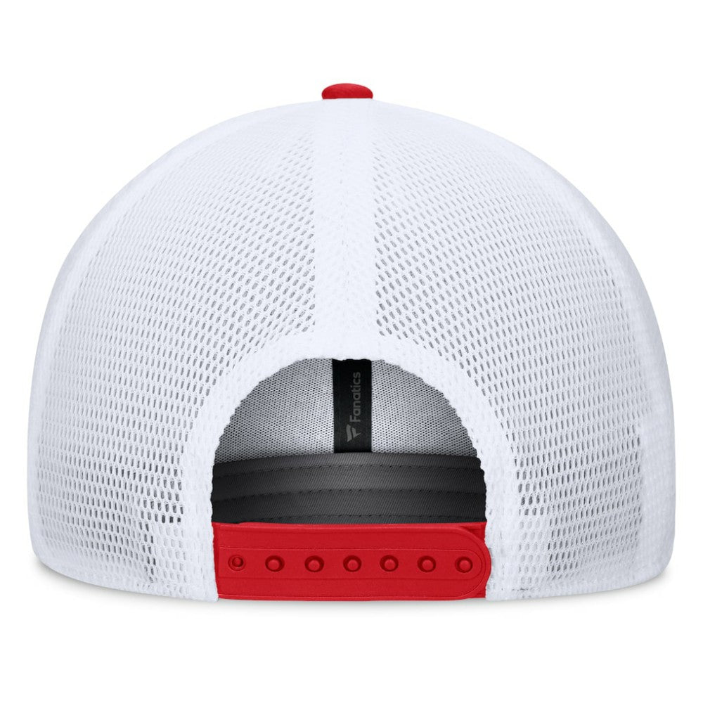 Red Washington Nationals Fanatics Fundamental A-Frame Adjustable Hat