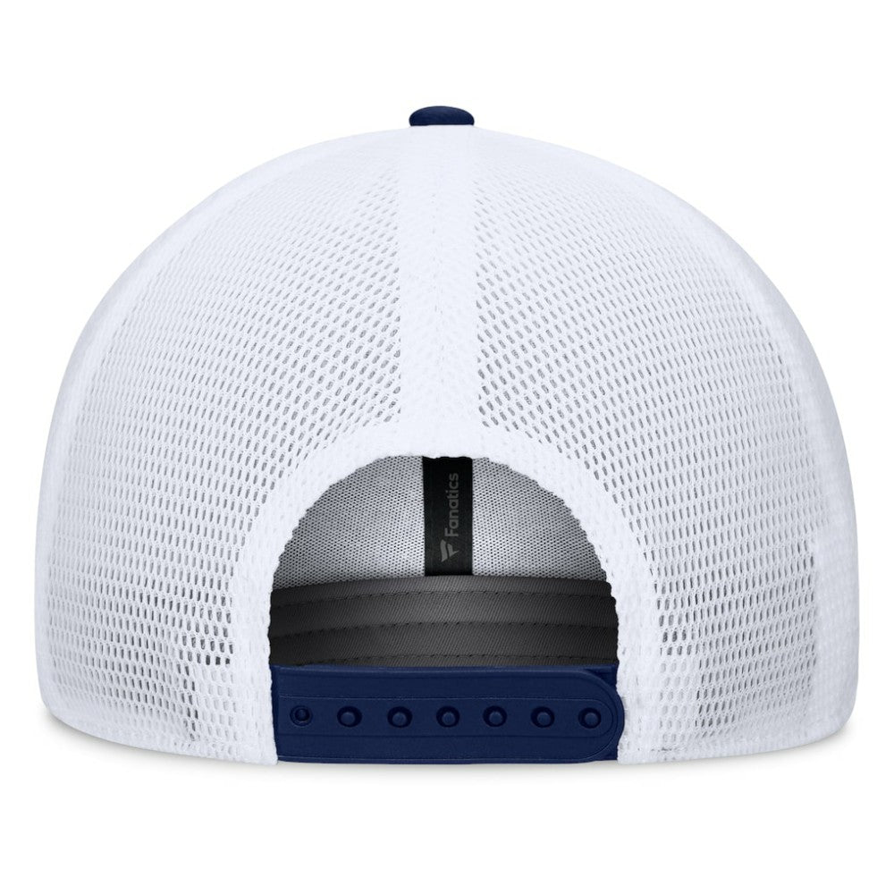 Navy Boston Red Sox Fanatics Fundamental A-Frame Adjustable Hat
