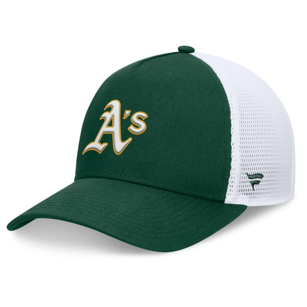 Green Athletics Fanatics Fundamental A-Frame Adjustable Hat