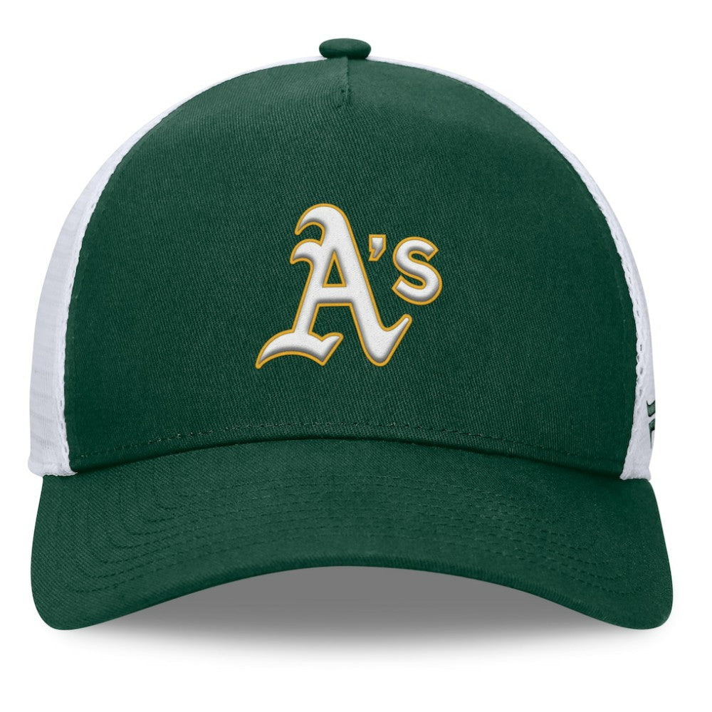 Green Athletics Fanatics Fundamental A-Frame Adjustable Hat