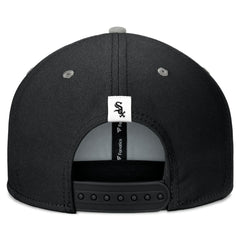 Black/Gray Chicago White Sox Fanatics Fundamental Bold Snapback Hat