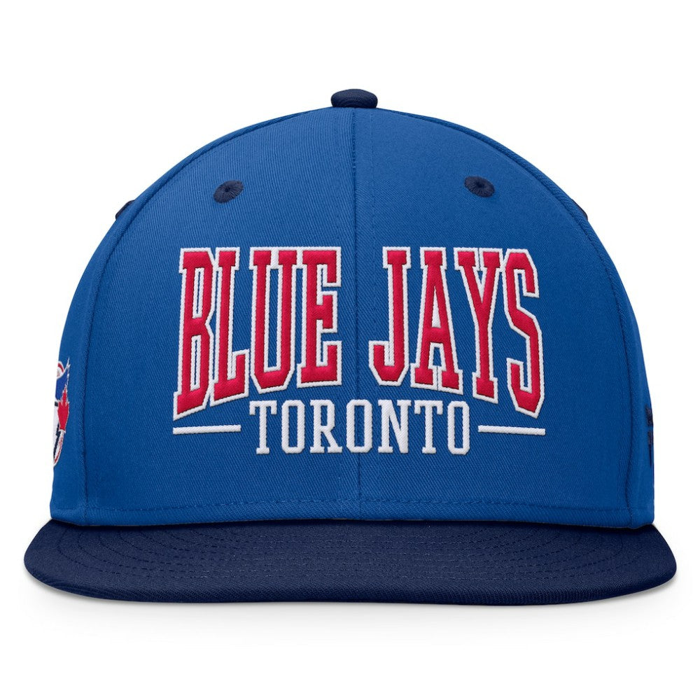 Royal/Navy Toronto Blue Jays Fanatics Fundamental Bold Snapback Hat