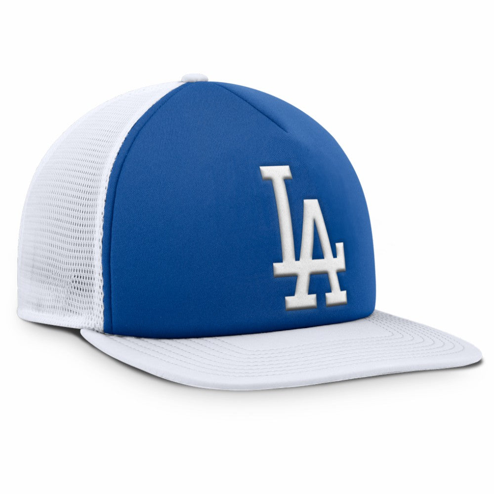 Royal/White Los Angeles Dodgers Fanatics Fundamental Foam Front Snapback Hat