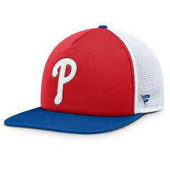 Red/White Philadelphia Phillies Fanatics Fundamental Foam Front Snapback Hat