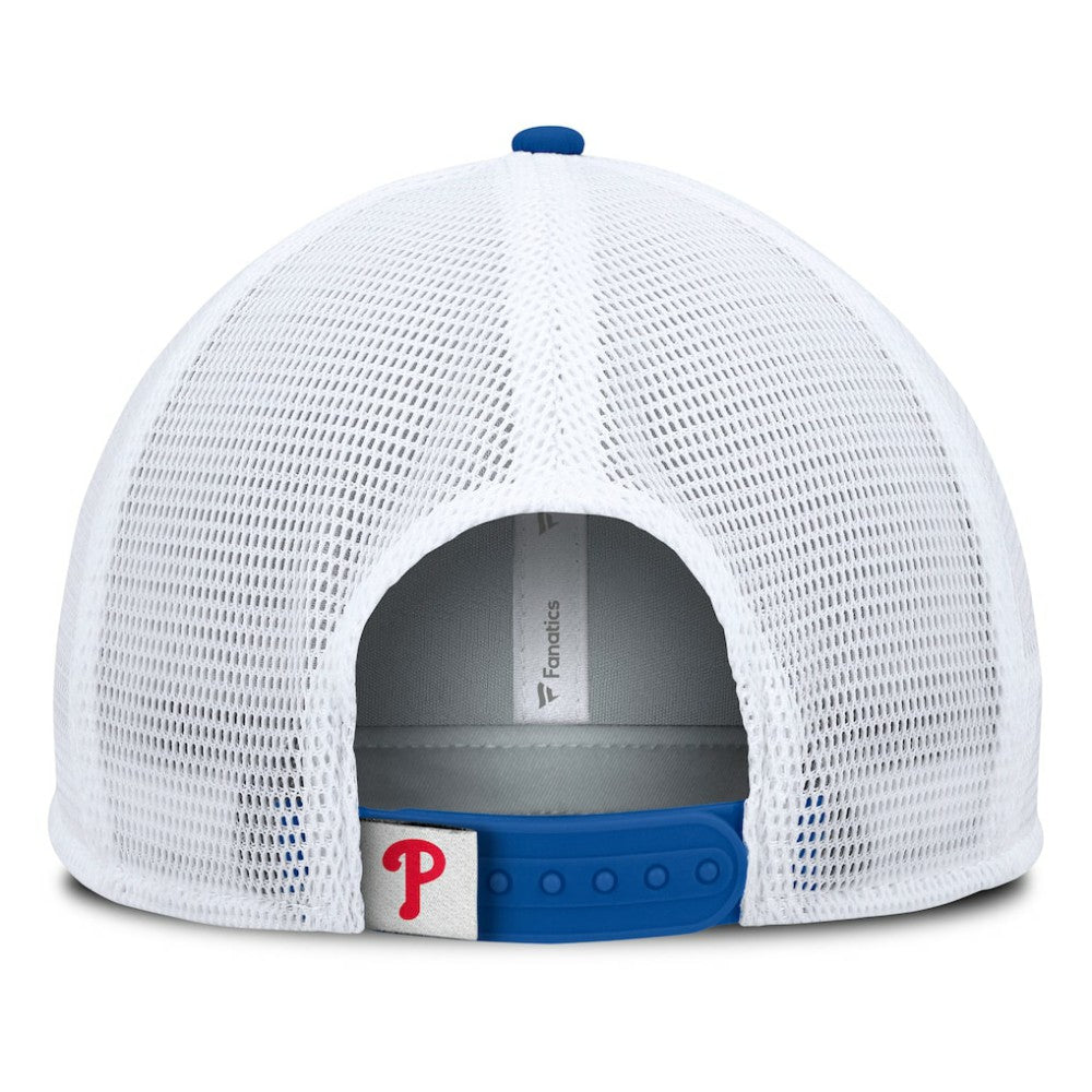 Red/White Philadelphia Phillies Fanatics Fundamental Foam Front Snapback Hat
