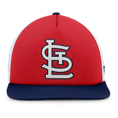 Red/White St. Louis Cardinals Fanatics Fundamental Foam Front Snapback Hat