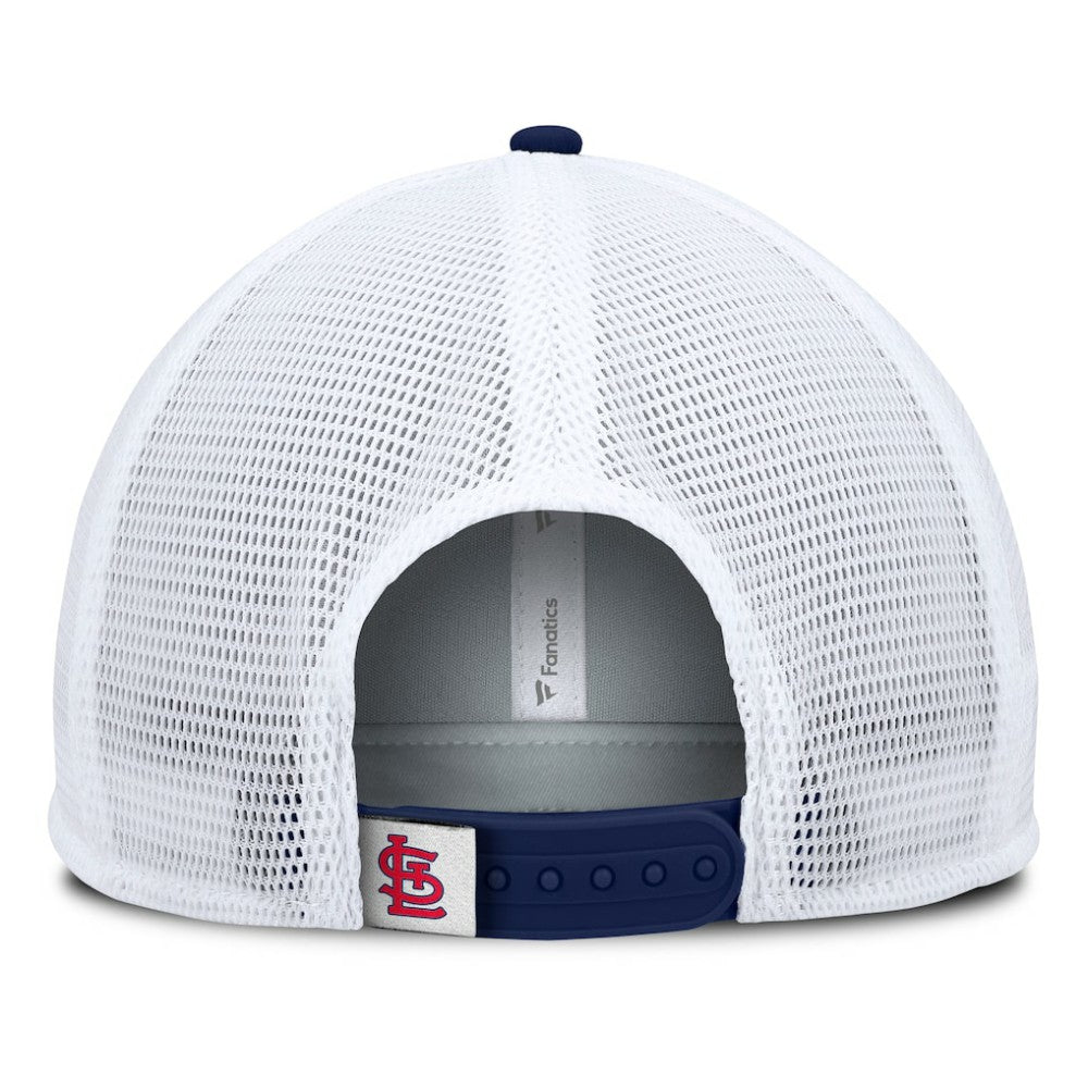 Red/White St. Louis Cardinals Fanatics Fundamental Foam Front Snapback Hat