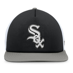Black/White Chicago White Sox Fanatics Fundamental Foam Front Snapback Hat