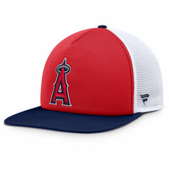 Red/White Los Angeles Angels Fanatics Fundamental Foam Front Snapback Hat