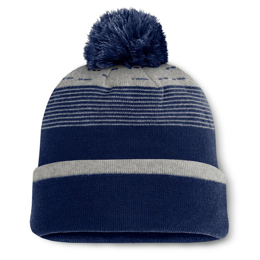 Navy Boston Red Sox Fanatics Fundamental Gradient Cuffed Knit Hat with Pom