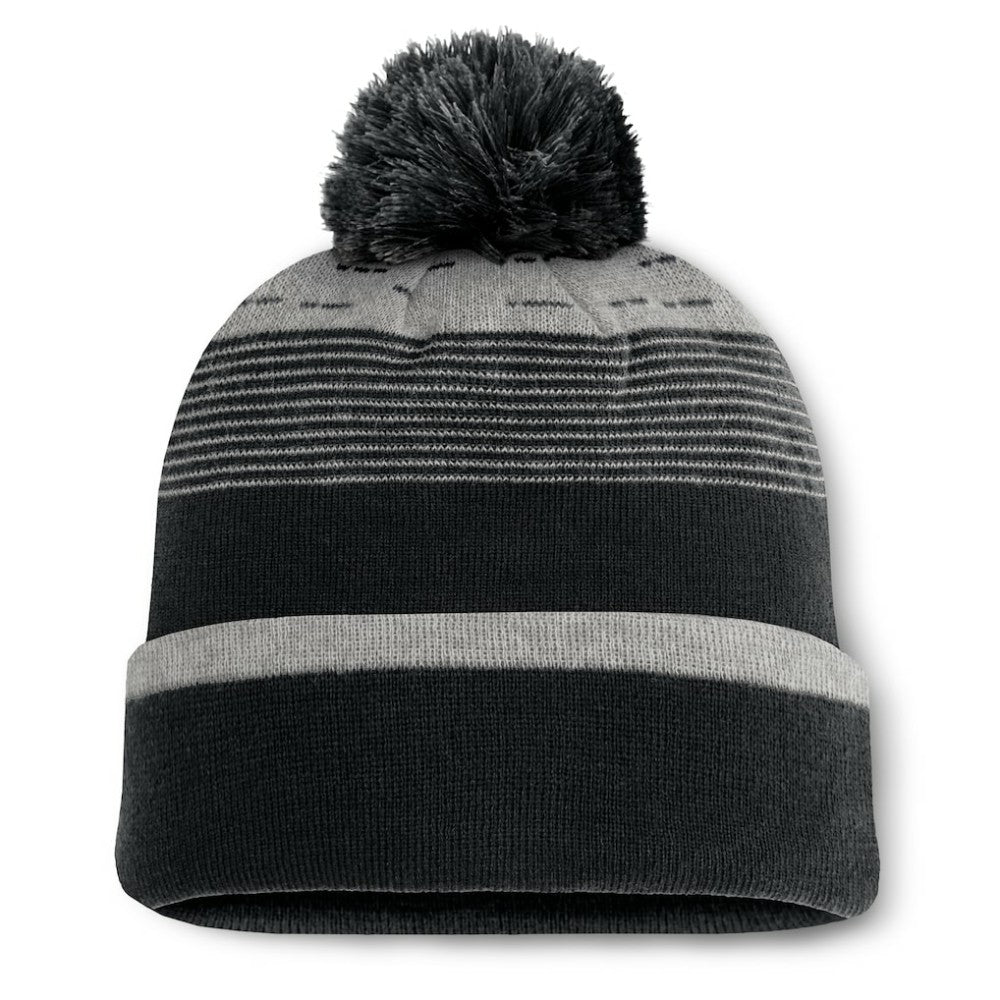 Black Chicago White Sox Fanatics Fundamental Gradient Cuffed Knit Hat with Pom