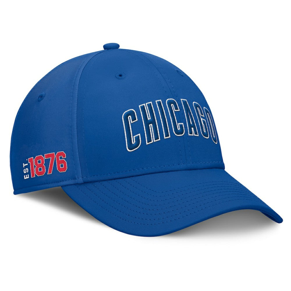 Royal Chicago Cubs Fanatics Fundamental Tag Flex Hat
