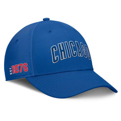 Royal Chicago Cubs Fanatics Fundamental Tag Flex Hat