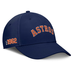Navy Houston Astros Fanatics Fundamental Tag Flex Hat