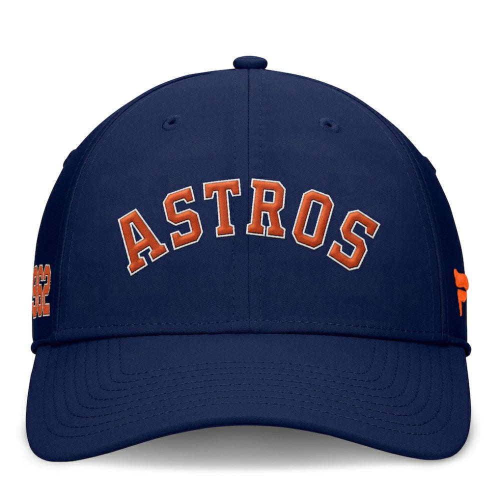 Navy Houston Astros Fanatics Fundamental Tag Flex Hat