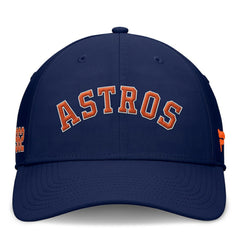Navy Houston Astros Fanatics Fundamental Tag Flex Hat