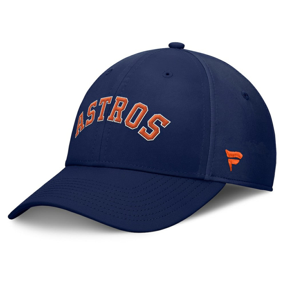 Navy Houston Astros Fanatics Fundamental Tag Flex Hat