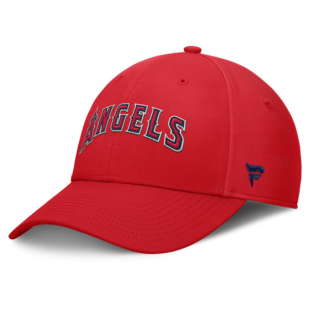 Red Los Angeles Angels Fanatics Fundamental Tag Flex Hat