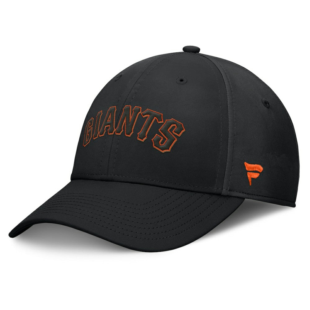 Black San Francisco Giants Fanatics Fundamental Tag Flex Hat