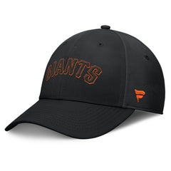 Black San Francisco Giants Fanatics Fundamental Tag Flex Hat