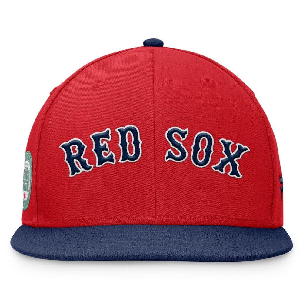 Red Boston Red Sox Fanatics Fundamental Two-Tone Fitted Hat