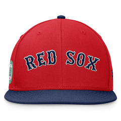 Red Boston Red Sox Fanatics Fundamental Two-Tone Fitted Hat