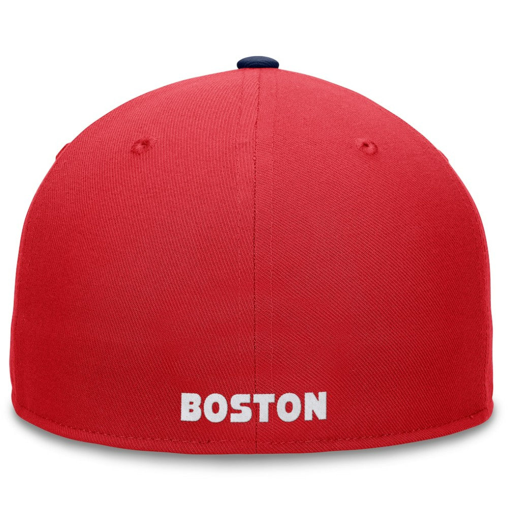 Red Boston Red Sox Fanatics Fundamental Two-Tone Fitted Hat