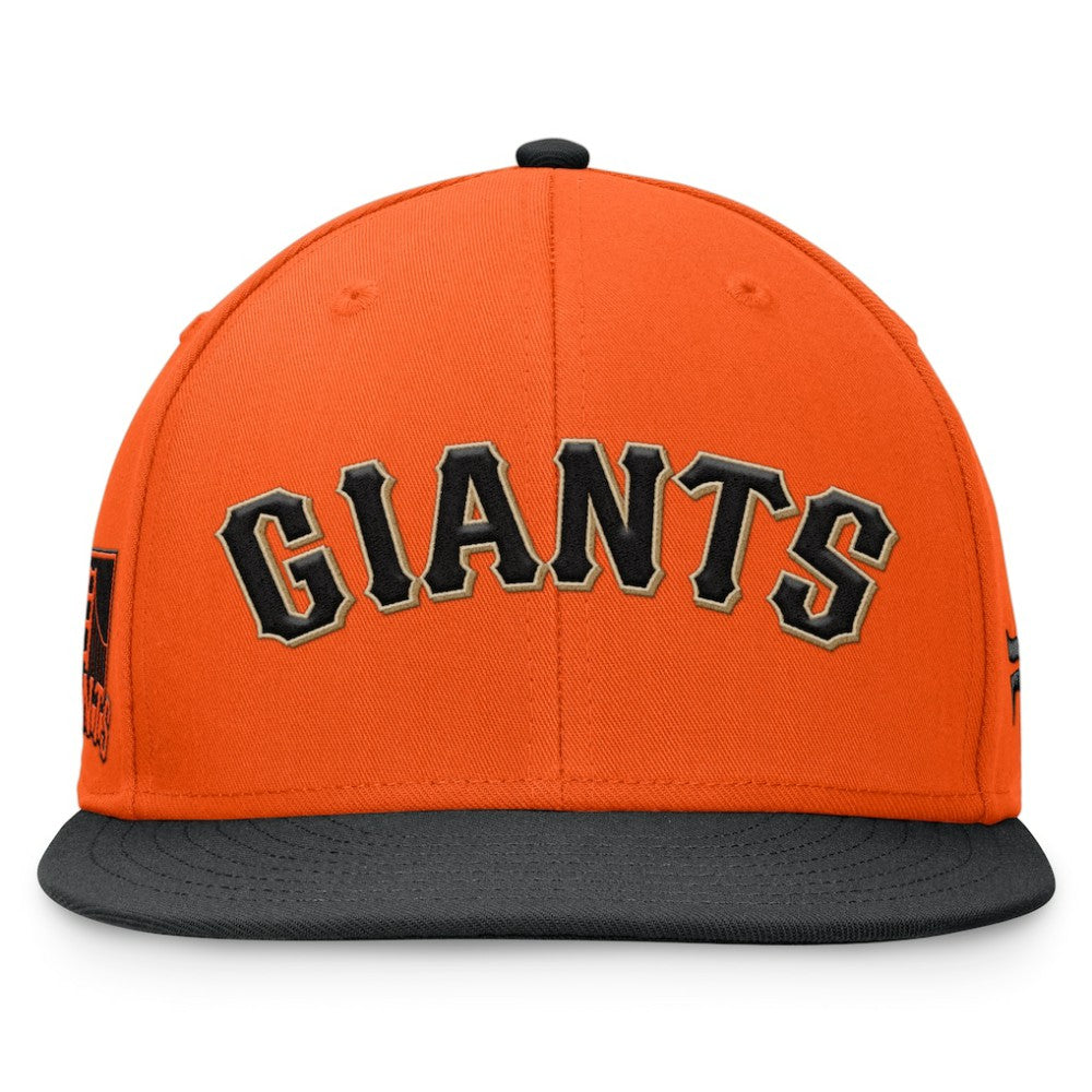 Orange/Black San Francisco Giants Fanatics Fundamental Two-Tone Fitted Hat