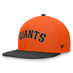 Orange/Black San Francisco Giants Fanatics Fundamental Two-Tone Fitted Hat