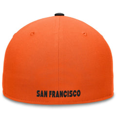 Orange/Black San Francisco Giants Fanatics Fundamental Two-Tone Fitted Hat