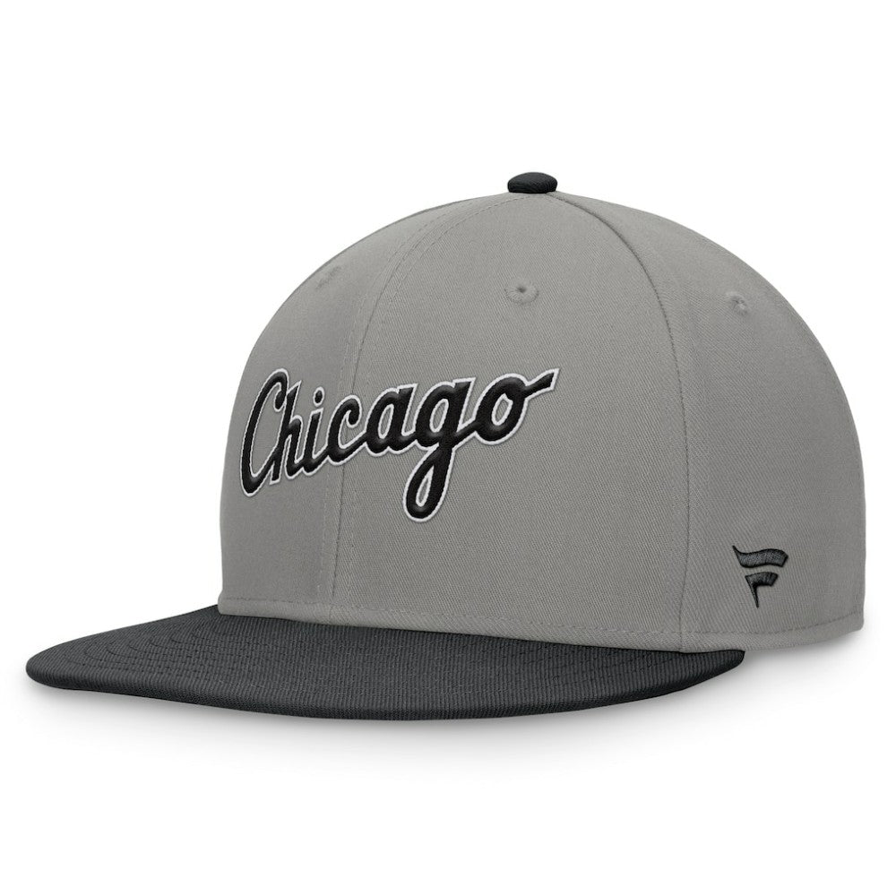 Gray Chicago White Sox Fanatics Fundamental Two-Tone Fitted Hat