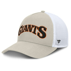 Khaki San Francisco Giants Fanatics Heritage Light Khaki A-Frame Adjustable Hat