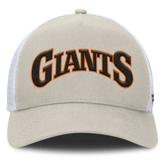 Khaki San Francisco Giants Fanatics Heritage Light Khaki A-Frame Adjustable Hat