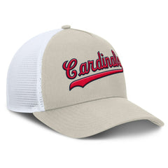 Khaki St. Louis Cardinals Fanatics Heritage Light Khaki A-Frame Adjustable Hat