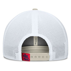 Khaki St. Louis Cardinals Fanatics Heritage Light Khaki A-Frame Adjustable Hat