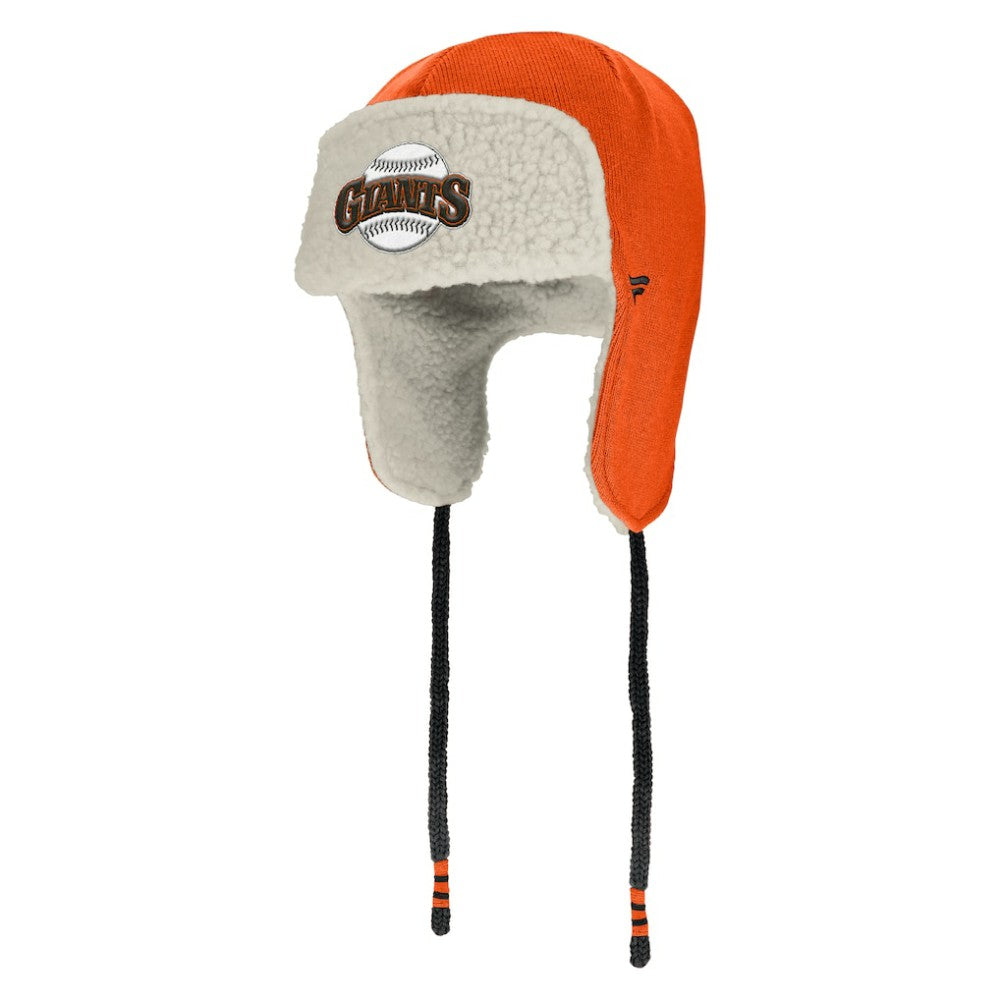 Orange/Black San Francisco Giants Fanatics Heritage Trapper Hat