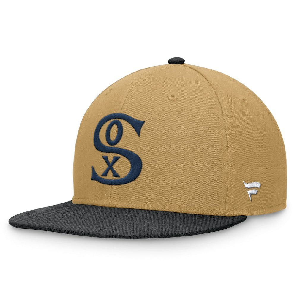 Khaki/Black Chicago White Sox Fanatics  Heritage Two-Tone Fitted Hat
