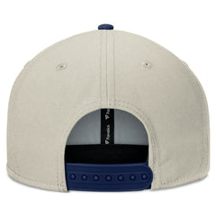 Khaki/Navy Tampa Bay Rays Fanatics Team Two-Tone Snapback Hat