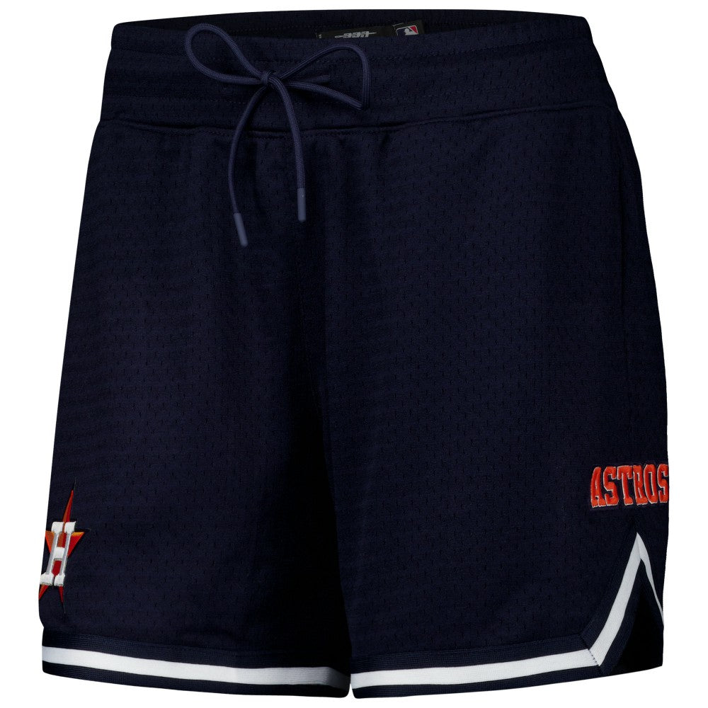 Navy Houston Astros Pro Standard Women's Classic Mesh Shorts