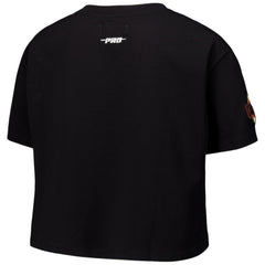 Black San Francisco Giants Pro Standard Women's Made To Play Boxy Cropped T-Shirt