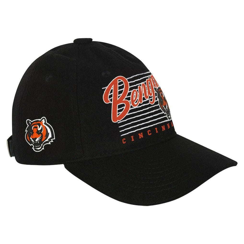 Youth Retro Wooly Adjustable Hat - Cincinnati Bengals Hats