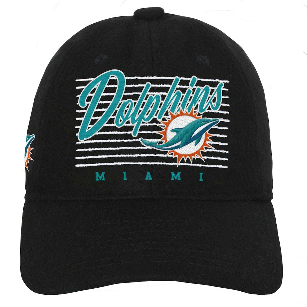 Youth Retro Wooly Adjustable Hat - Miami Dolphins Hats