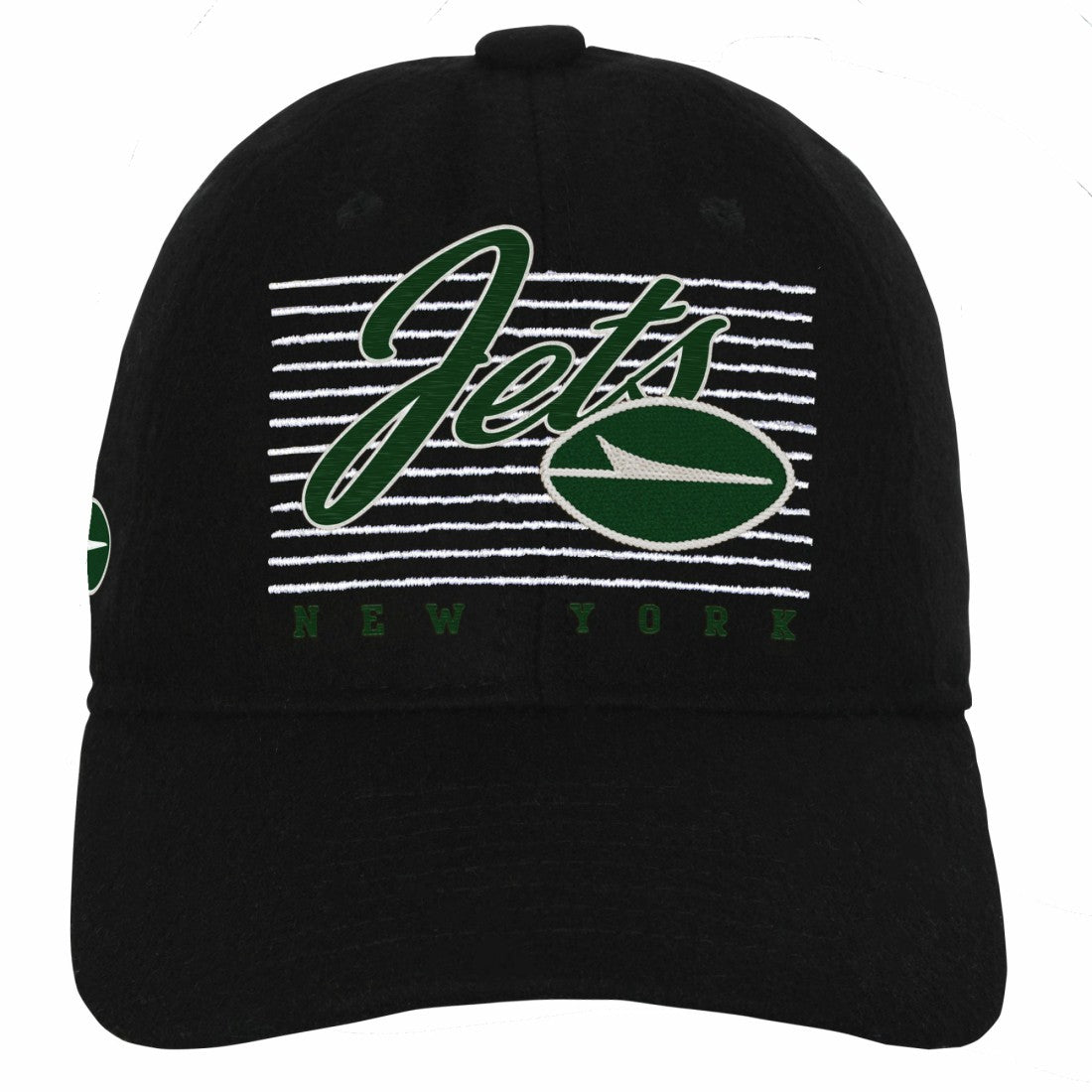 Youth Retro Wooly Adjustable Hat - New York Jets Hats