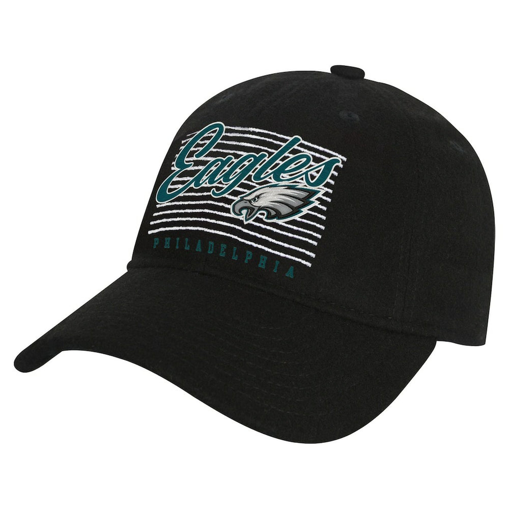 Youth Retro Wooly Adjustable Hat - Philadelphia Eagles Hats